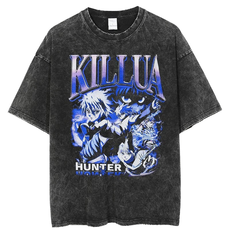 "Turn Over" Graphic Unisex Streetwear Vintage Women Men Y2K T-Shirt
