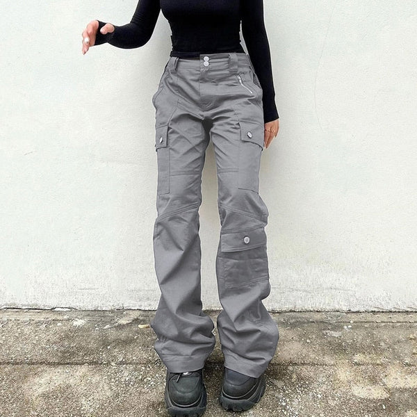 "Lost Ones" Graphic Unisex Streetwear Women Men Y2K Cargo Pants