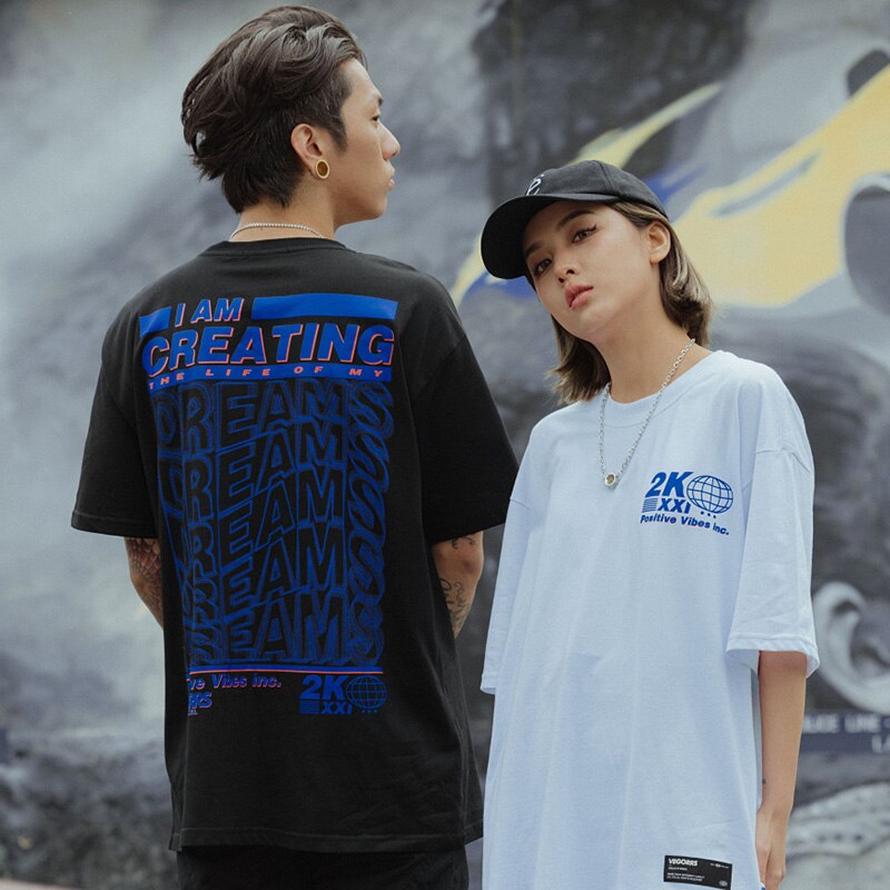 "Sweet Dreams" Graphic Unisex Streetwear Vintage Women Men Y2K T-Shirt