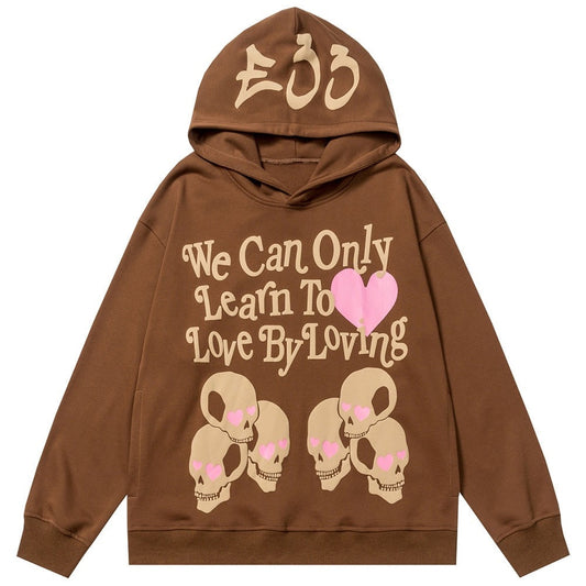 "Fight Them All" Unisex Men Women Streetwear Graphic Hoodie