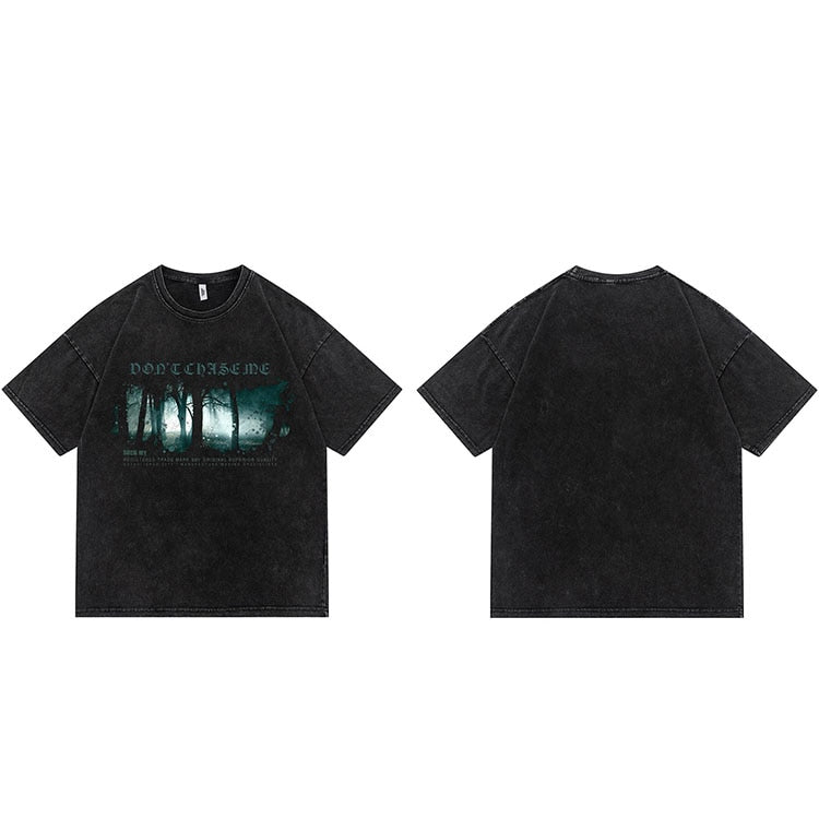 "Forbidden Forrest" Graphic Unisex Streetwear Women Men Y2K T-Shirt