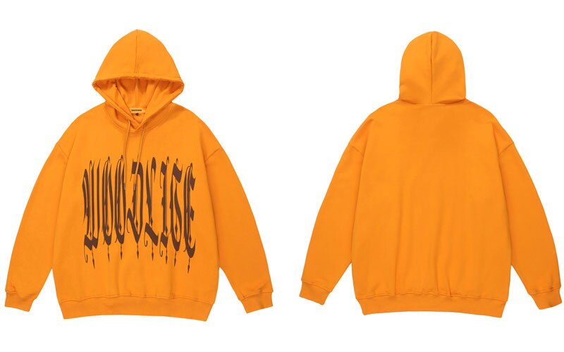 "Blurred Vision" Unisex Men Women Streetwear Graphic Hoodie