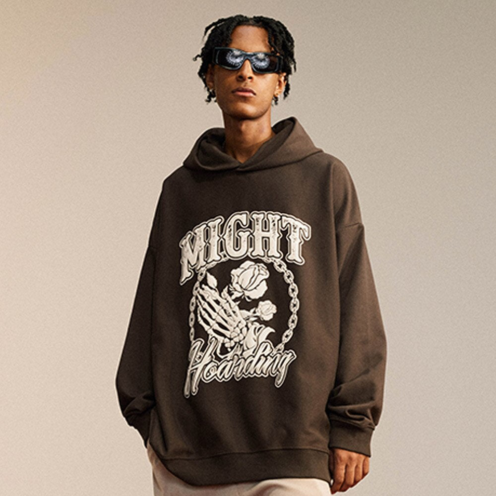 "Night Call" Graphic Unisex Streetwear Vintage Women Men Y2K Hoodie