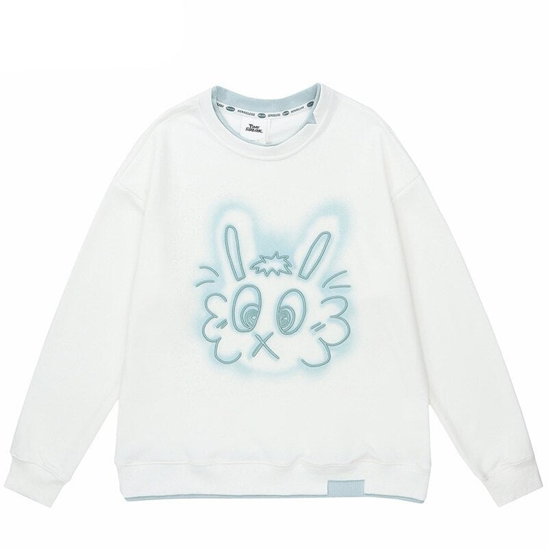 "Big Ears" Unisex Men Women Streetwear Graphic Sweater