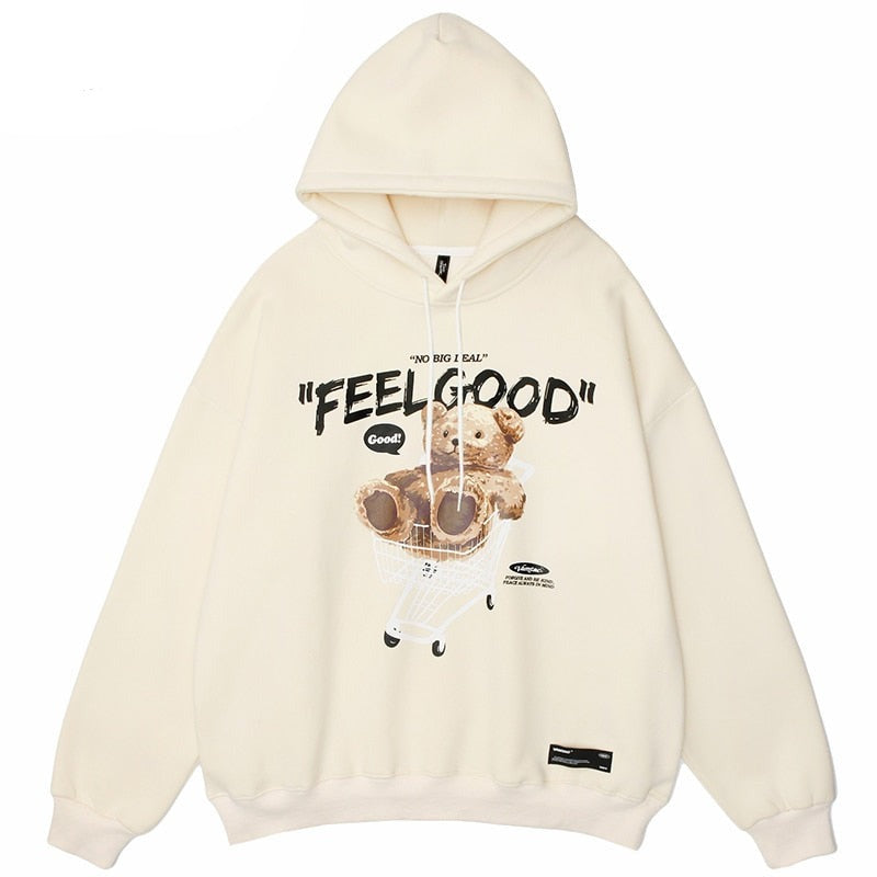 "Feel Better" Unisex Men Women Streetwear Graphic Hoodie