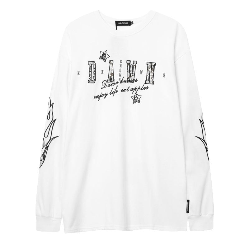 "Dawn of Morning" Unisex Men Women Streetwear Graphic Sweatshirt