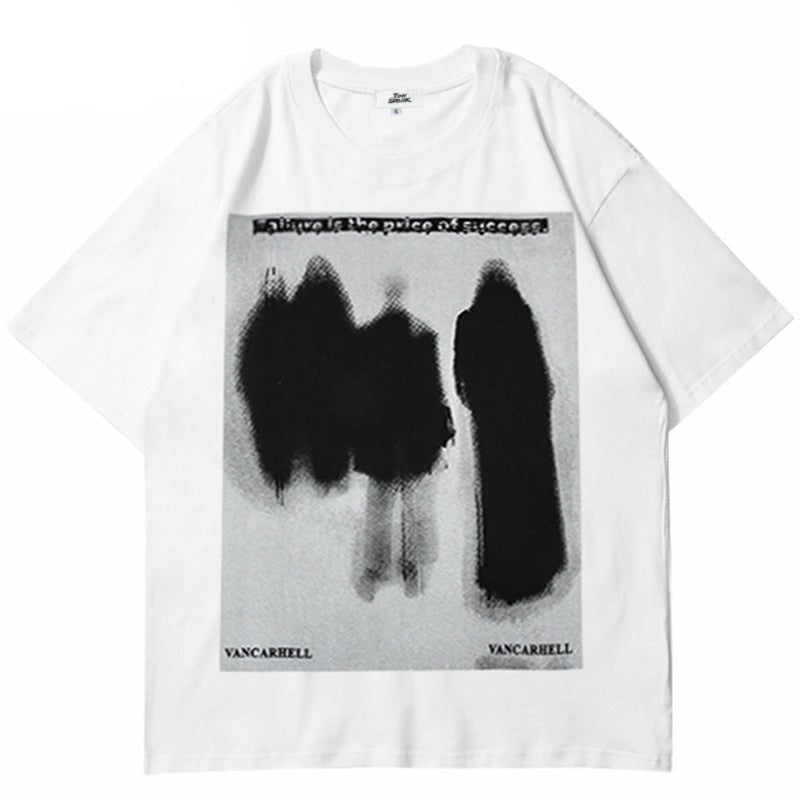 "Dark Ghost" Unisex Men Women Streetwear Graphic T-Shirt