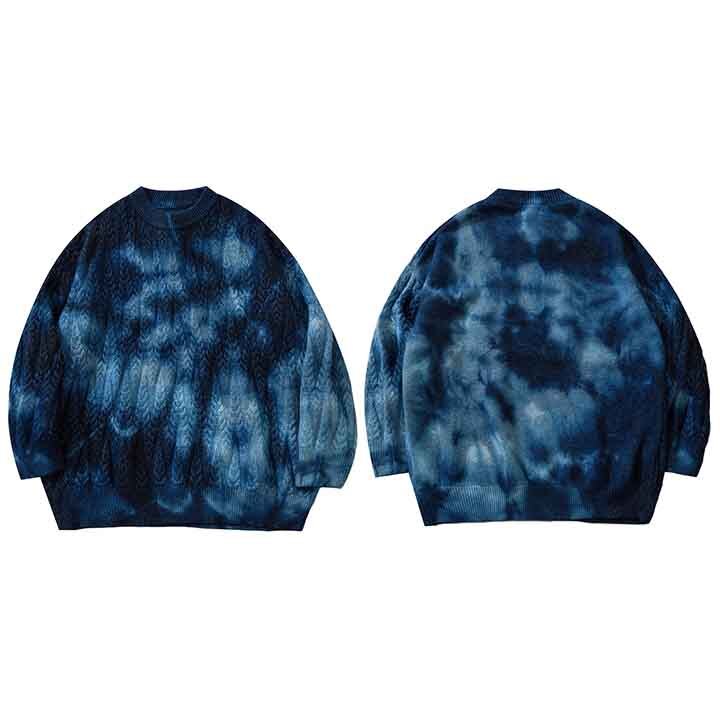 "Midnight Dust" Graphic Unisex Streetwear Vintage Women Men Y2K Sweater