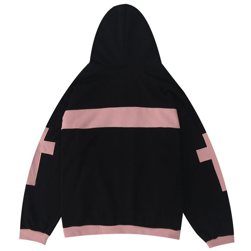 "Dark Cross" Unisex Men Women Streetwear Graphic Hoodie