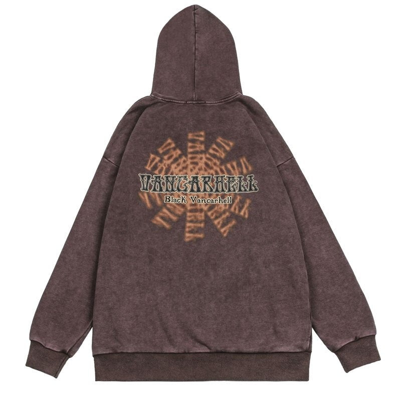 "Caught Up" Graphic Unisex Streetwear Vintage Women Men Y2K Hoodie
