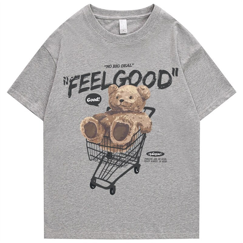 "Sitting Down" Graphic Unisex Streetwear Vintage Women Men Y2K T-Shirt