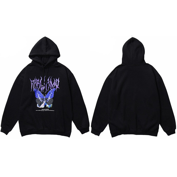 "All Life" Graphic Unisex Streetwear Women Men Y2K Hoodie