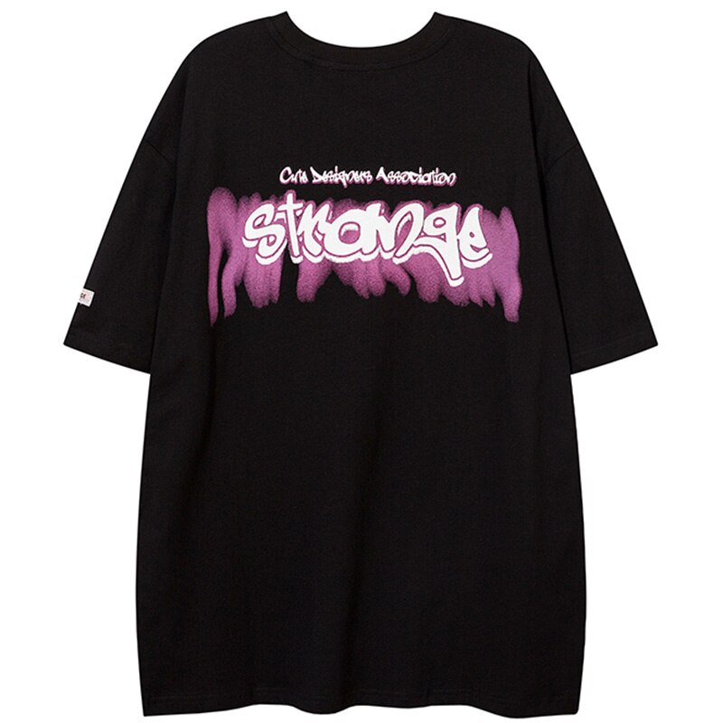 "Stronger" Graphic Unisex Streetwear Vintage Women Men Y2K T-Shirt