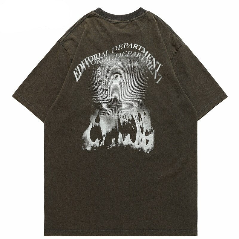 "Burning Up" Unisex Men Women Streetwear Graphic T-Shirt