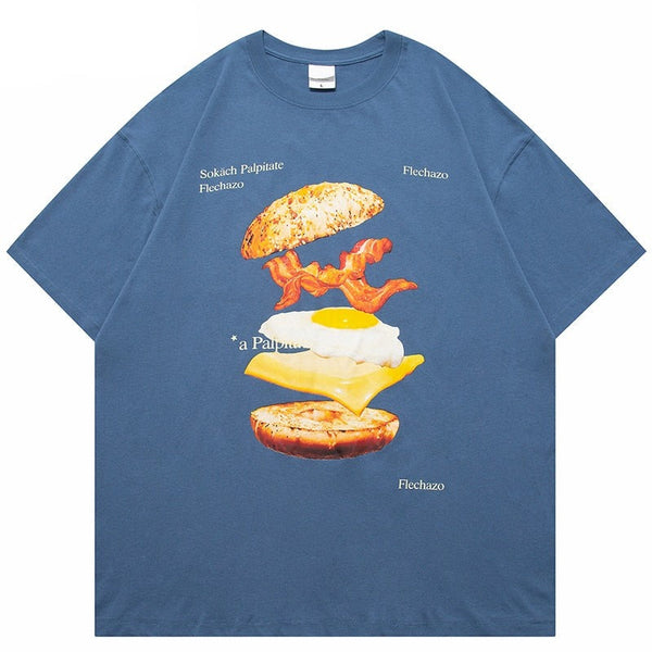 "Sandwhich" Graphic Unisex Streetwear Vintage Women Men Y2K T-Shirt