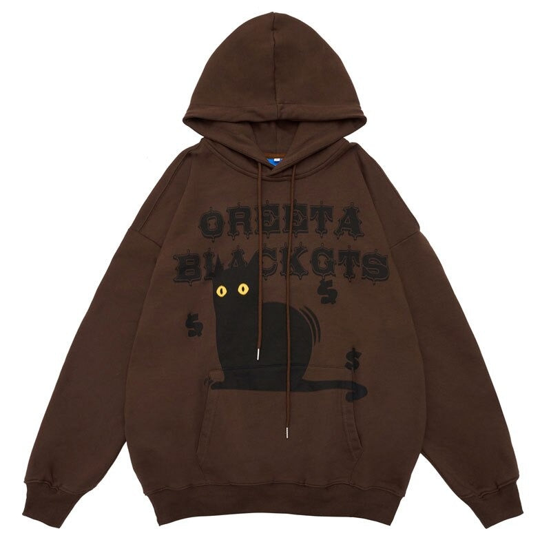 "Open Gates" Graphic Unisex Streetwear Vintage Women Men Y2K Hoodie