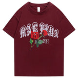 "Rose” Graphic Unisex Streetwear Vintage Women Men Y2K Graphic T-Shirt