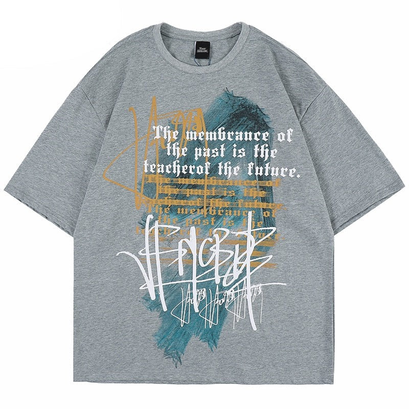 "The Past Life" Graphic Unisex Streetwear Vintage Women Men Y2K T-Shirt