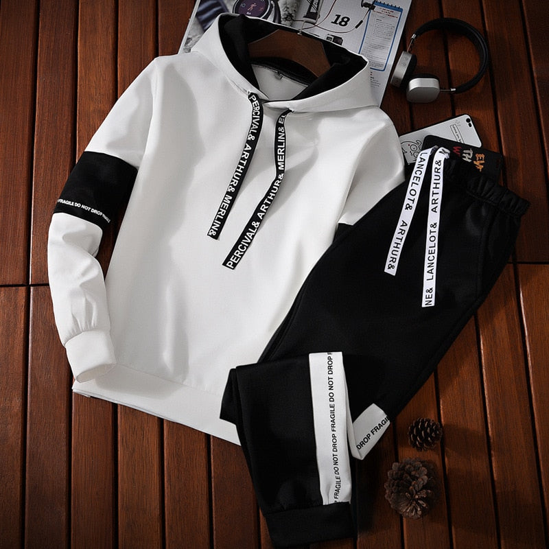 "Slick Set" Graphic Unisex Streetwear Vintage Women Men Y2K Track Suit Collection
