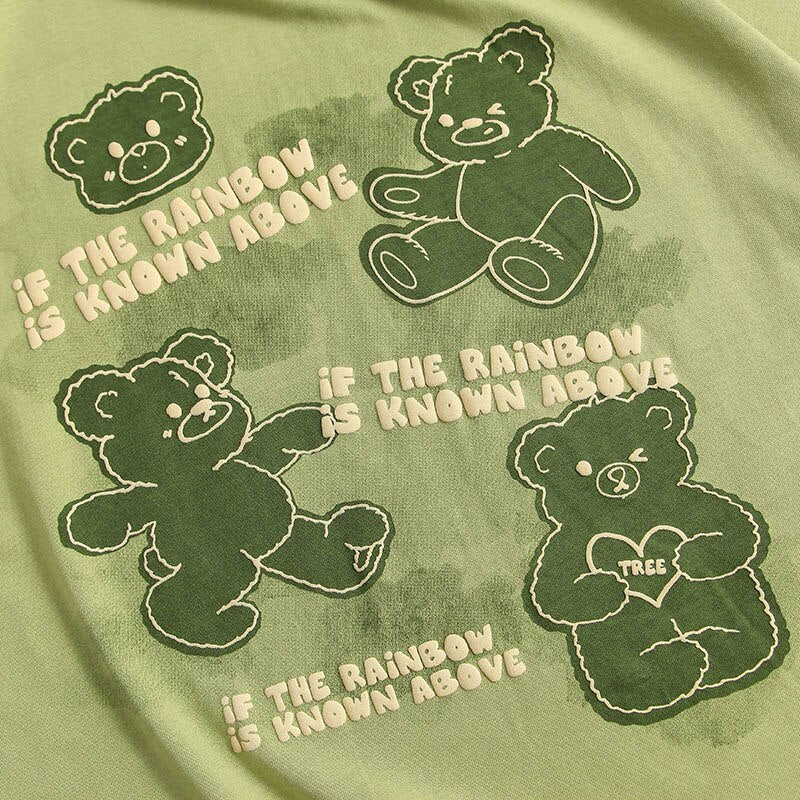 "Rainbow" Graphic Unisex Streetwear Vintage Women Men Y2K T-Shirt