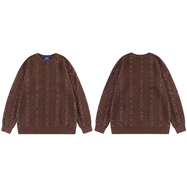 "White Walls" Graphic Unisex Streetwear Vintage Women Men Y2K Sweater