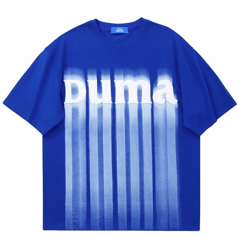 "Street Illusion" Graphic Unisex Streetwear Vintage Women Men Y2K T-Shirt