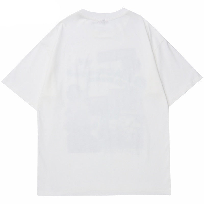 "Television" Graphic Unisex Streetwear Vintage Women Men Y2K T-Shirt