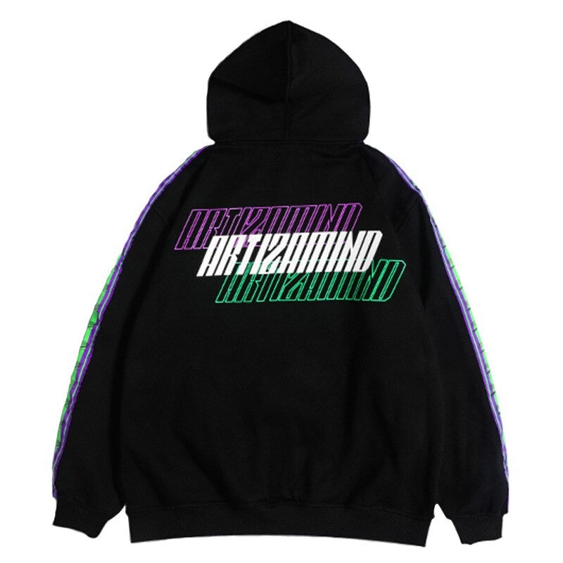 "Dark Reality" Unisex Men Women Streetwear Graphic Hoodie