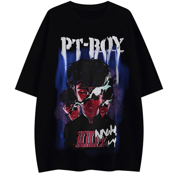 "Top Boy" Graphic Unisex Streetwear Vintage Women Men Y2K T-Shirt