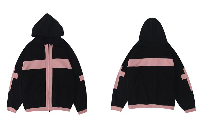"Dark Cross" Unisex Men Women Streetwear Graphic Hoodie