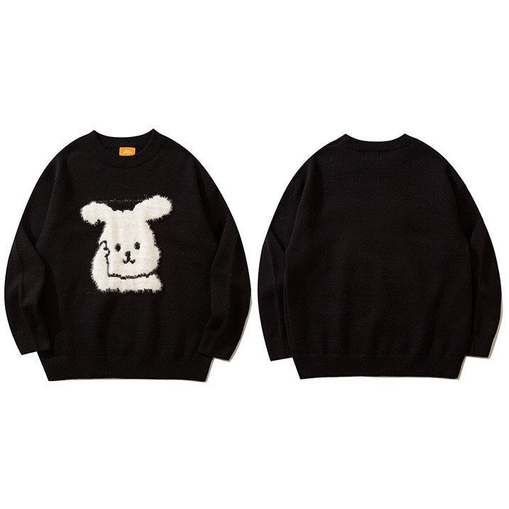 "Tear Drop" Graphic Unisex Streetwear Vintage Women Men Y2K Sweater