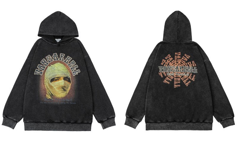"Caught Up" Graphic Unisex Streetwear Vintage Women Men Y2K Hoodie