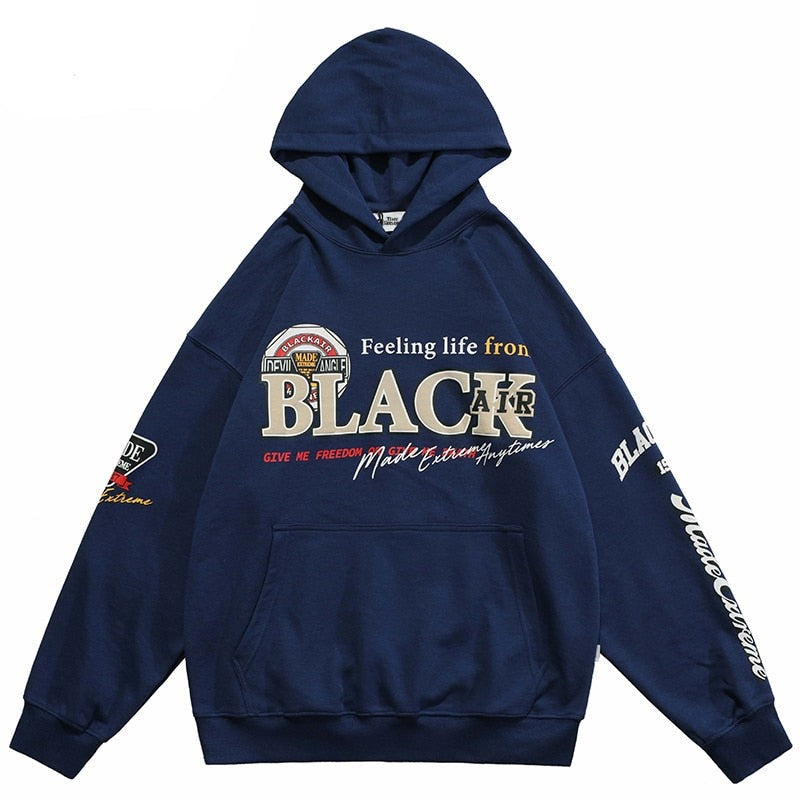 "Free Falling" Graphic Unisex Streetwear Women Men Y2K Hoodie