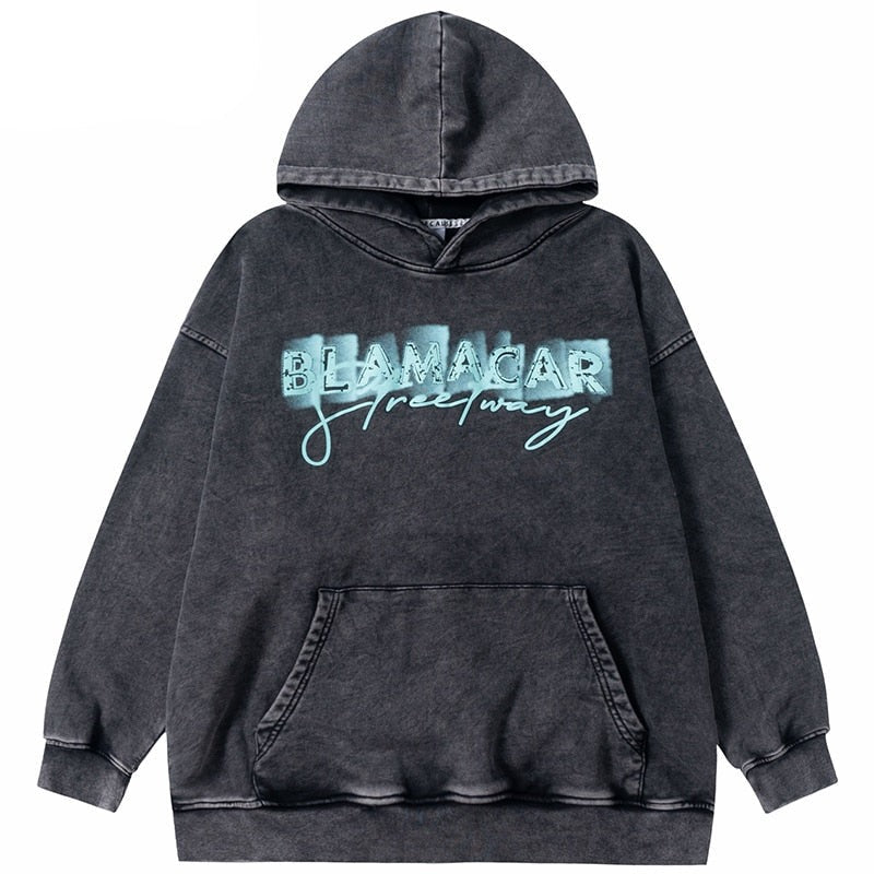 "Hang On Too" Graphic Unisex Streetwear Women Men Y2K Hoodie