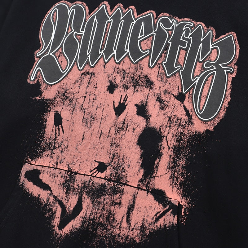 "Black Market" Unisex Men Women Streetwear Graphic Hoodie