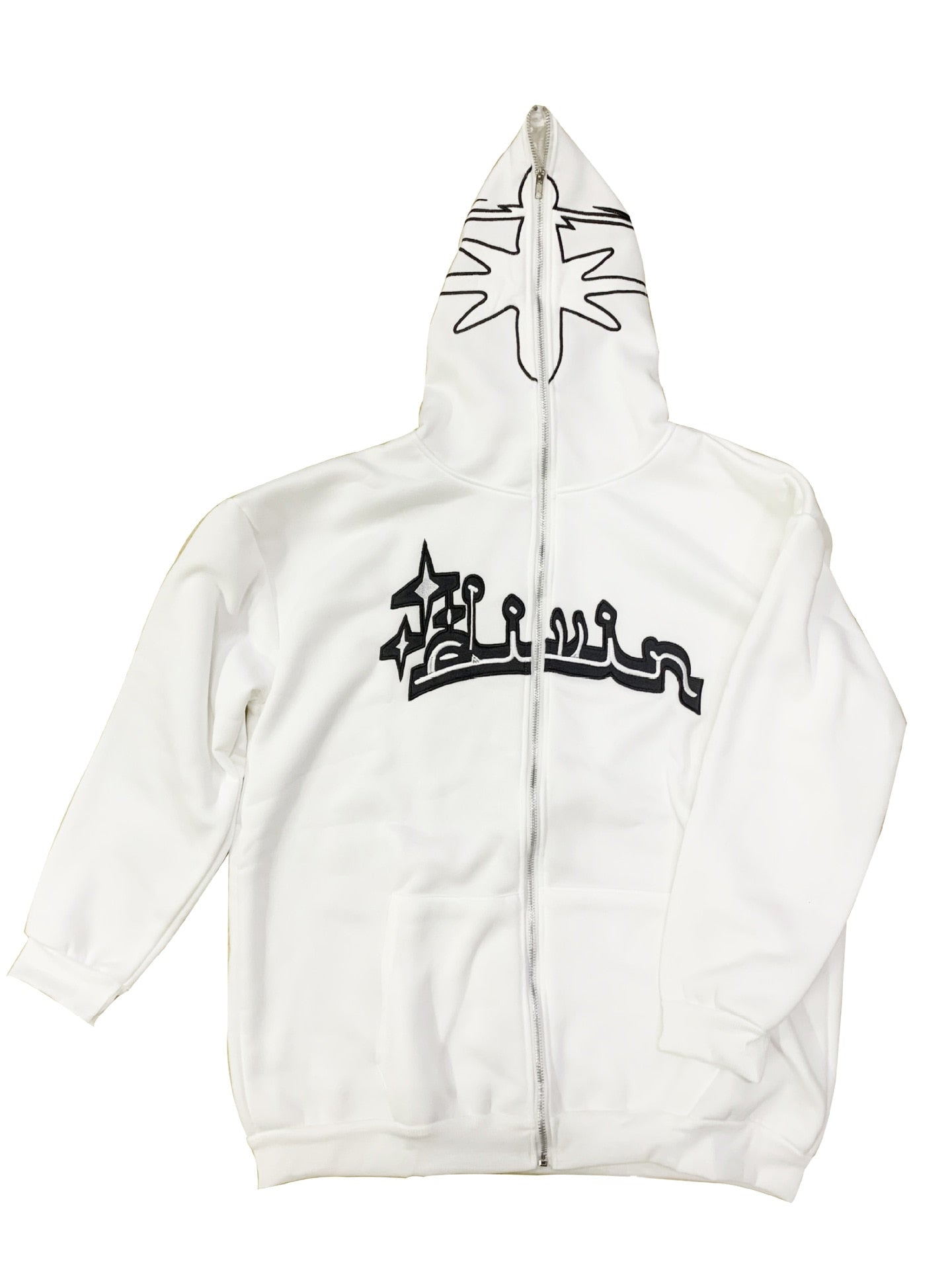 Anime‑inspired oversized hoodie with Japanese street fashion cues, bold graphic art and clean finish, ideal for urban layering and statement street style.