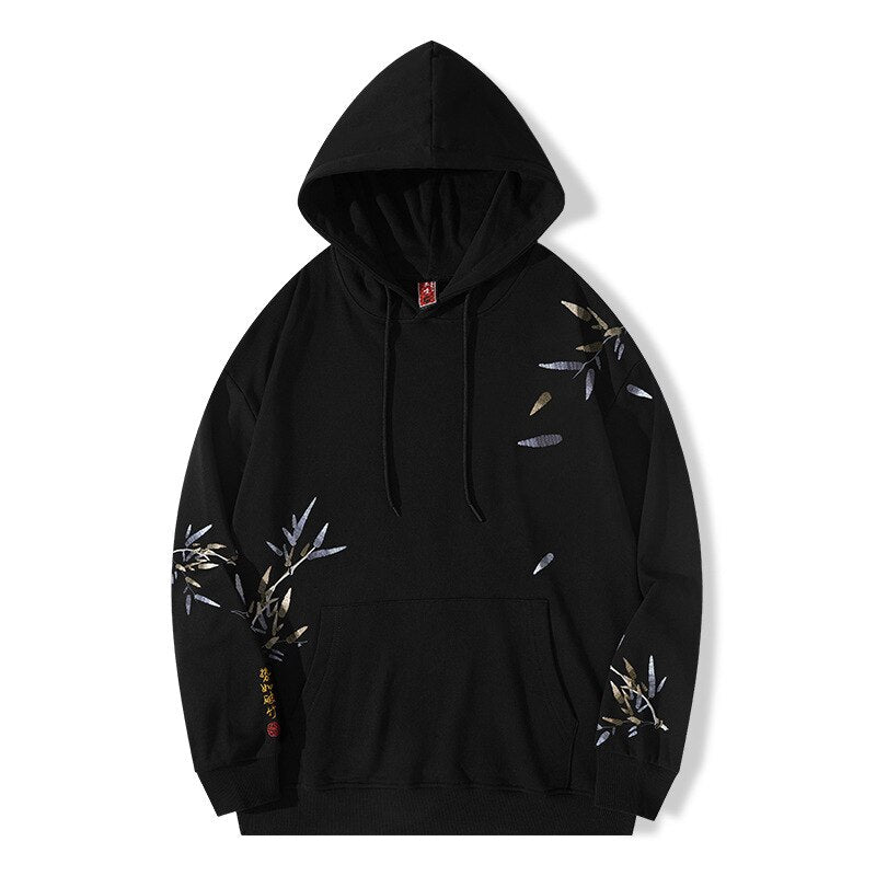 "Bamboo" Unisex Men Women Streetwear Graphic Hoodie