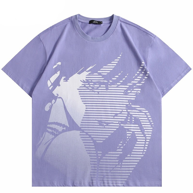 "Party Time" Graphic Unisex Streetwear Vintage Women Men Y2K T-Shirt
