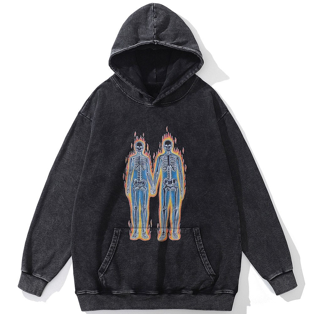 Anime‑inspired oversized hoodie with Japanese street fashion cues, bold graphic art and clean finish, ideal for urban layering and statement street style.