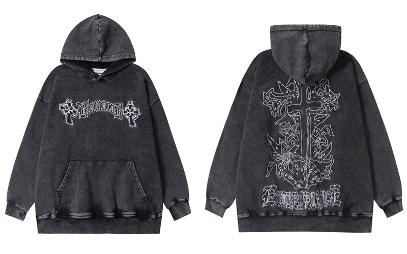 "Panamera" Graphic Unisex Streetwear Vintage Women Men Y2K Hoodie