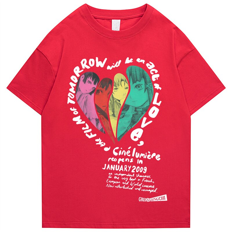 "Different Hearts" Men Women Streetwear Unisex Graphic T-Shirt