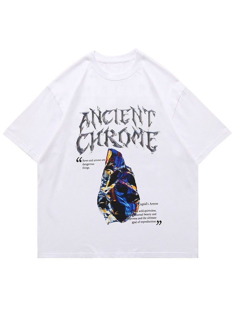 "Ancient Castle" Unisex Streetwear Men Women Graphic T-Shirt