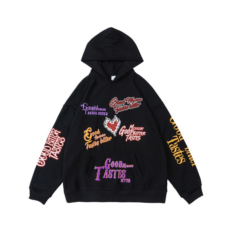 "Good Taste" Graphic Unisex Streetwear Women Men Y2K Hoodie