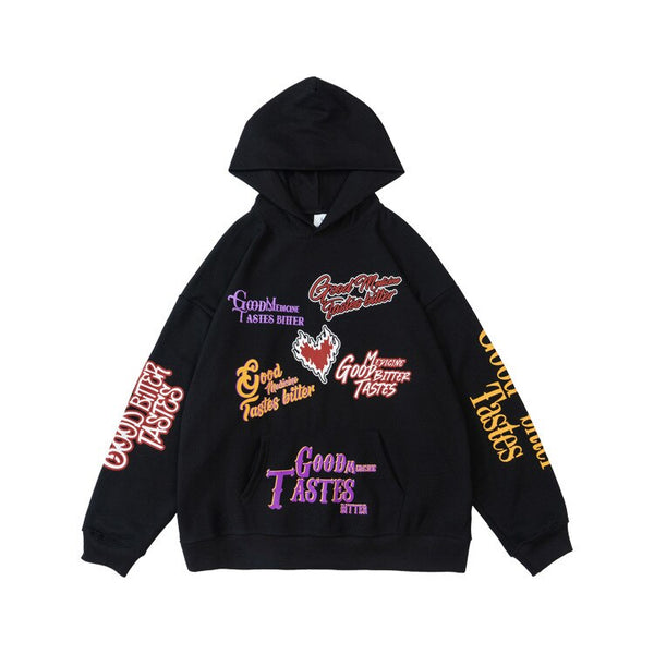"Good Taste" Graphic Unisex Streetwear Women Men Y2K Hoodie