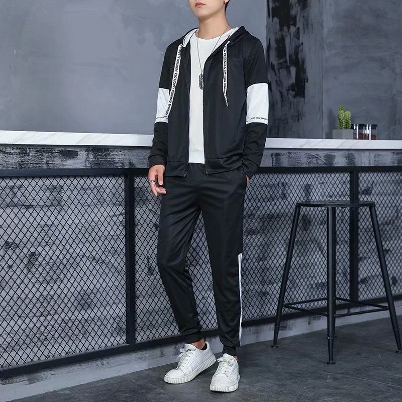 "Slick Set" Graphic Unisex Streetwear Vintage Women Men Y2K Track Suit Collection