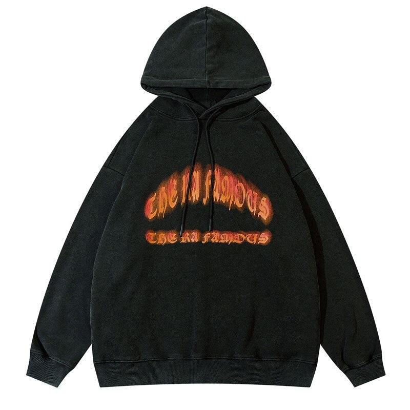 "Misunderstood" Graphic Unisex Streetwear Vintage Women Men Y2K Hoodie