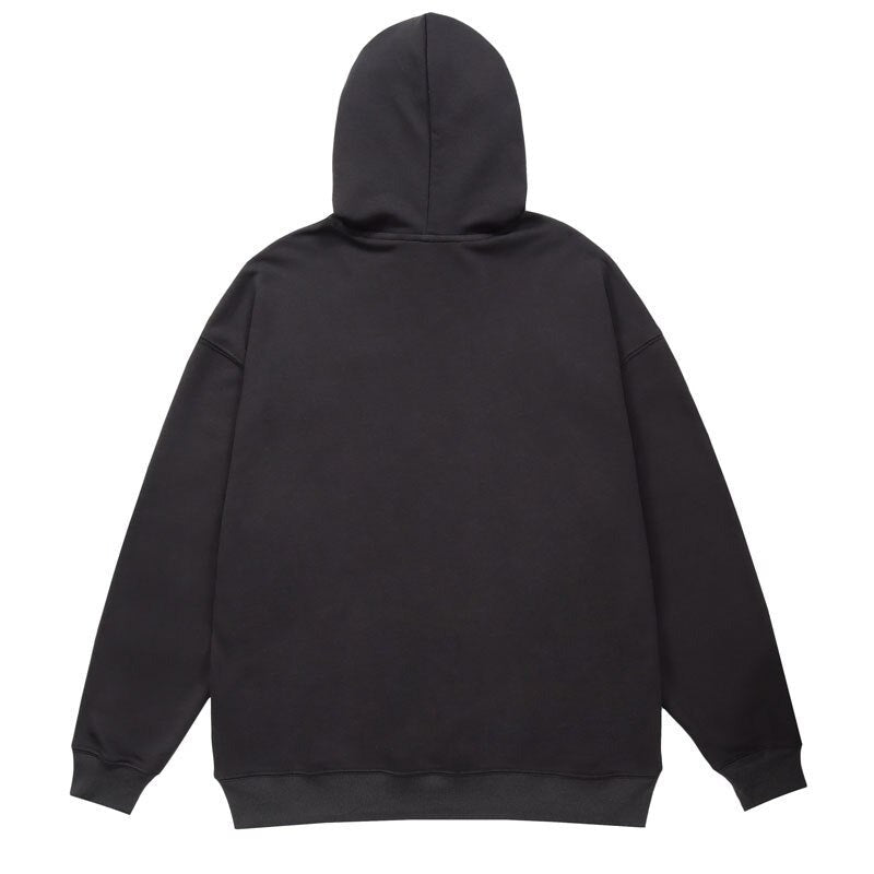 "Red Smoke" Graphic Unisex Streetwear Vintage Women Men Y2K Hoodie