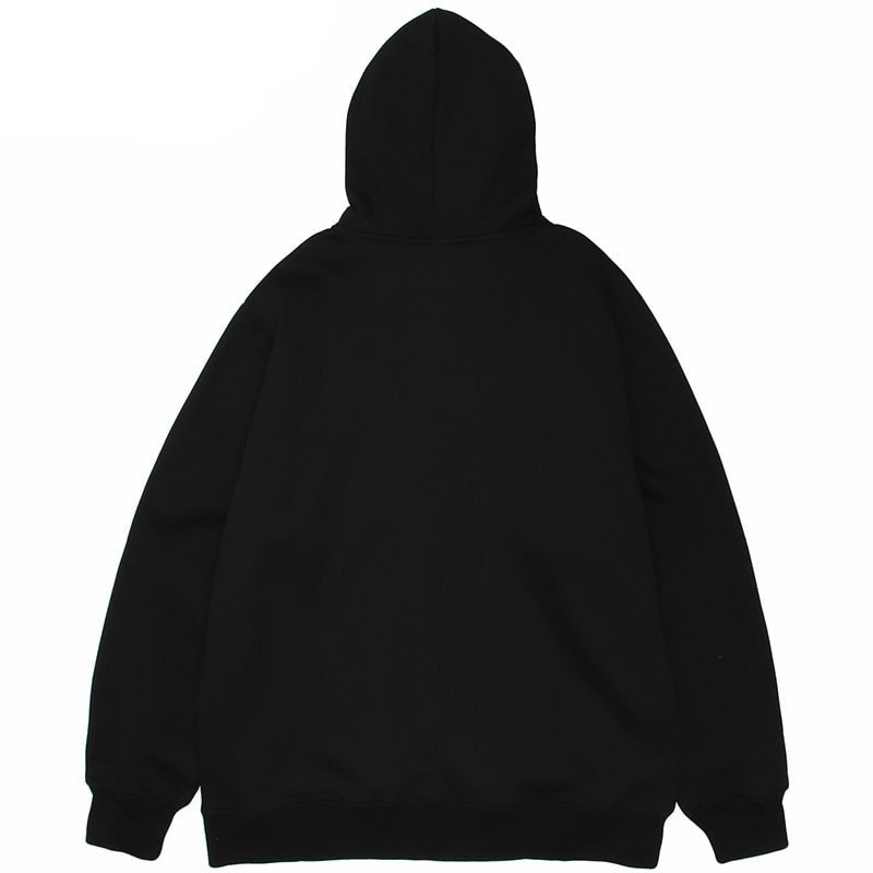 Dark gothic hoodie with retro Y2K spirit, heavyweight feel and durable stitching, a versatile piece for skate, alt, and urban outfits all season.