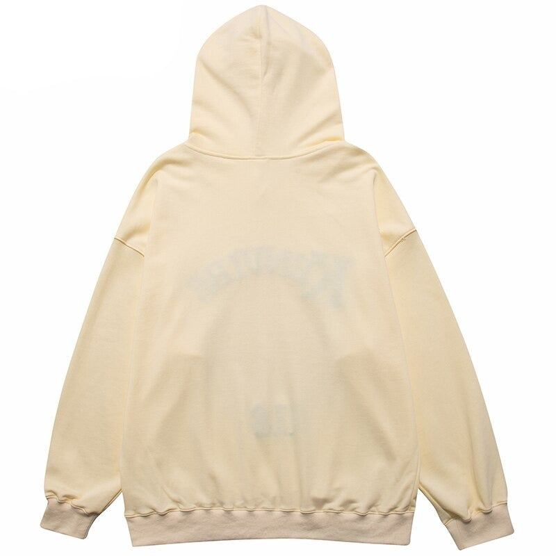 "Sunrise Rainbow" Graphic Unisex Streetwear Vintage Women Men Y2K Hoodie