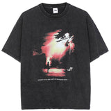 "Sunshine" Graphic Unisex Streetwear Vintage Women Men Y2K T-Shirt